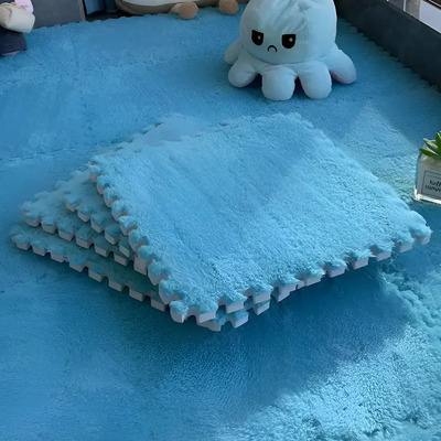 Ye. Tapete De Felpa Entrelazado, 10 Piezas, Espuma For
