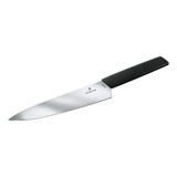 Cuchillo Victorinox Chef 22cm Ergonomico Swiss Modern Suizo Color Negro