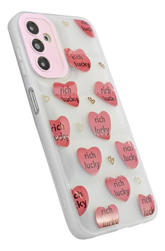 Funda Puffer Diseños Cubre Modulo Para Samsung A14 4g 5g