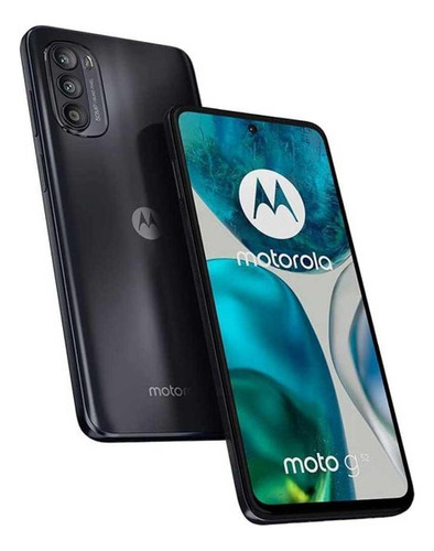 Celular Motorola Moto G52 128 Gb Carga Rápida Color Negro 