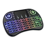 Mini Teclado/mouse/trackpad Para Smart Tv Smartphone Tablet