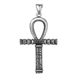 Beier Dije Acero Inoxidable Unisex Cruz De La Vida Cruz Ankh