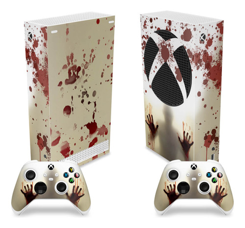 Skin Para Xbox Series S Adesivo Vertical - Modelo 058