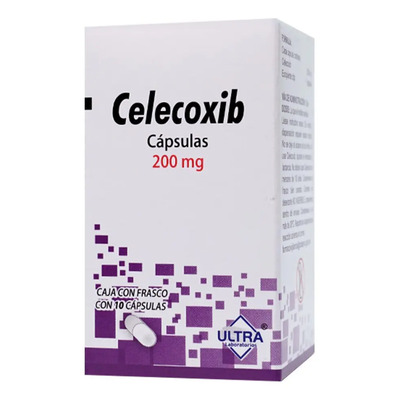 Celecoxib Cápsulas 200 Mg, 10 Cápsulas | Envío gratis