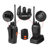 Radio Walkie Talkie Baofeng Bf-888s Uhf X2 Batería 2800m Ah