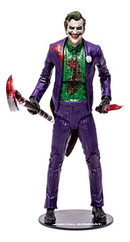 Figura De Acción Mortal Kombat The Joker Bloody 7