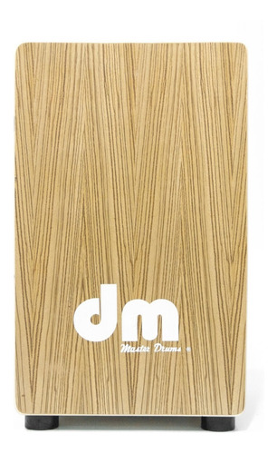 Dm Dmcj006 Cajon Peruano Tapa Madera Cebra Msi