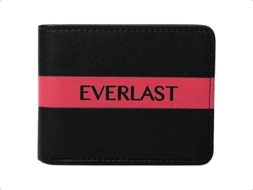 Billetera Everlast 26200 Color Negro De Cuero Sintético - 8.5cm X 11cm X 1.5cm