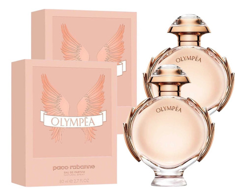 Paquete Olympea Paco Rabanne 80ml Dama Original 2 Pzas