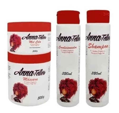 Anna Telles Creme De Pentear Kit C 4 Mel Cola Oferta