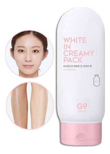 White In Pack 200ml G9skin Crema Aclarante Cosmética Coreana