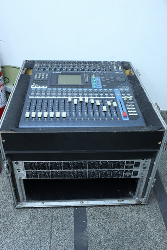 Mesa Yamaha 01v96 Com Expansão 32 Canais E 2 Ada's Behriger 