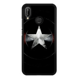 Funda Protector Para Huawei Capitan America Marvel Esc 01