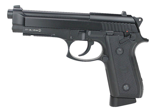 Pistola Pressão Co2 Pt92 Gbb Blowback 4.5 Full Metal Kwc