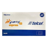 Sim Telcel Paquete 100 Piezas Pre-activos, Lada 33 