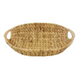 Cesta Organizadora Oval Peq Seagrass Fibra Natural Rústica