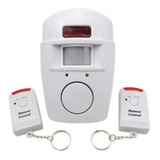 Alarme Sem Fio Residencial Sensor Sirene + 2 Controles 9602