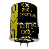 Kit 2 Capacitor 1000uf 200v Fonte Usina Stetsom Jfa Taramps