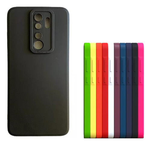 Case Capinha Capa Emborrachada Para Xiaomi Redmi Note 8 Pro