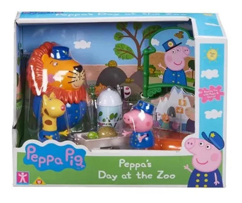 Peppa Pig Temáticos Playset Zoológico 2321 - Sunny Cor Outro