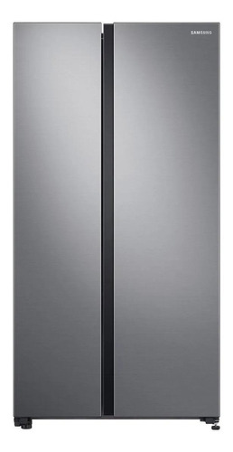 Refrigerador Inverter No Frost Samsung Rs62r5011m9 Gentle Silver Con Freezer 647l