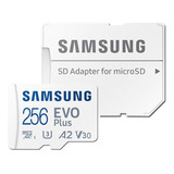 Cartão De Memória Samsung Mb-mc256ka/cn Evo Plus 256gb