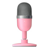 Micrófono Streamer Razer Seiren Mini Quartz Rosado - Razer