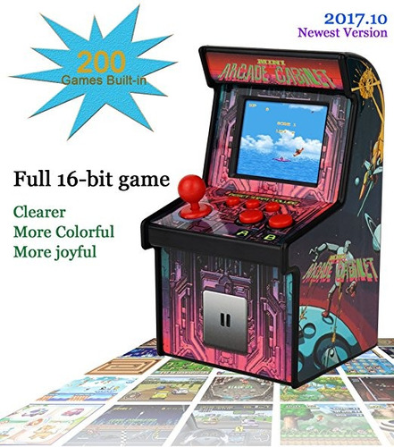 Mini Juegos De Arcade Retro Minúsculo De Videojuegos Arcade 