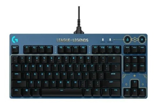 Teclado Pc Logitech Gamer Logitech G Pro Tkl Lol 2