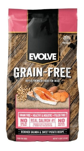 Evolve  Grain Free Salmon  24 Lb  Kg A $21627