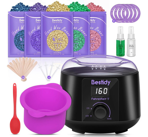 Bestidy - Kit De Cera Para Calentar Cera, Kit De Cera Digita