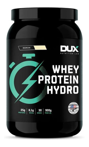 Whey Protein Hidrolizado 900g - Dux Nutrition Original Novo