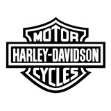 Sticker Harley Davidson Logo Fondo Blanco Calcomania Vinil