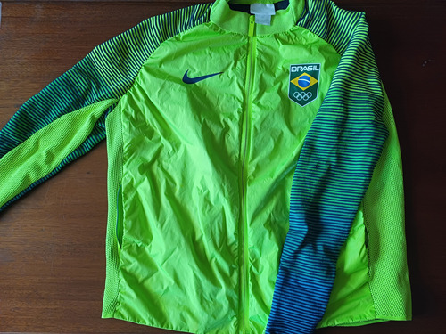 Jaqueta Olimpíadas Rio 2016 Nike Rara Original Made In Italy