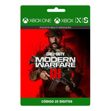 Call Of Duty Modern Warfare 3 Multigeração Código 25 Dígitos