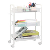 Carrito Organizador Metálico De Cocina 3 Niveles Multiusos