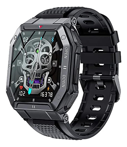 Reloj Inteligente Militar Para Hombre (responder/hacer Llama