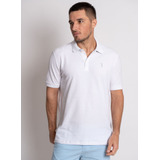 Camisa Polo Aleatory Piquet Light Branca