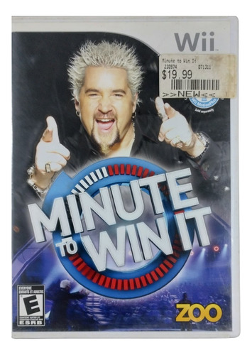 Minute Win It Juego Original Nintendo Wii