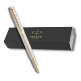 Pluma Fuente Fino Parker Im Monocromado Champagne