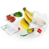 6 Bolsas Para Frutas Y Verduras Eco De Polyester Ibili