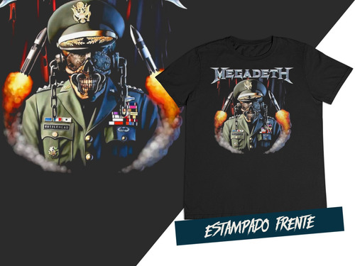 Camiseta Thrash Metal Megadeth C19