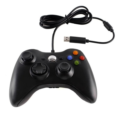 Joystick Seisa P/xbox 360 C/cable Usb Para Pc Y Consolas 