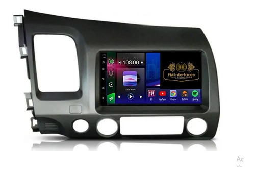 Estereo Multimedia Android Honda Civic 08-13 2g 32gb Carplay