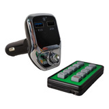 Transmisor Fm Bluetooth Cargador Auto Movil Carro Micro Sd