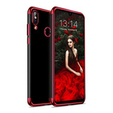 Funda Tpu Borde Electro Compatible Con Redmi Note 7