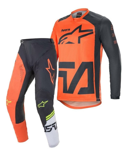 Equipo Conjunto Motocross Alpinestars Ninos Racer Compass