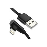 Cable Usb Carga Rápida Compatible Con iPhone 90 Grados 4.2a