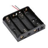 2x Cases Suporte P/ 4 Pilhas Aa Power Battery Box Holder 6v