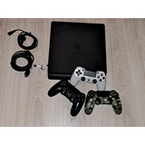 Play Station 4 1tb + 3 Joysticks + Cargador Doble 